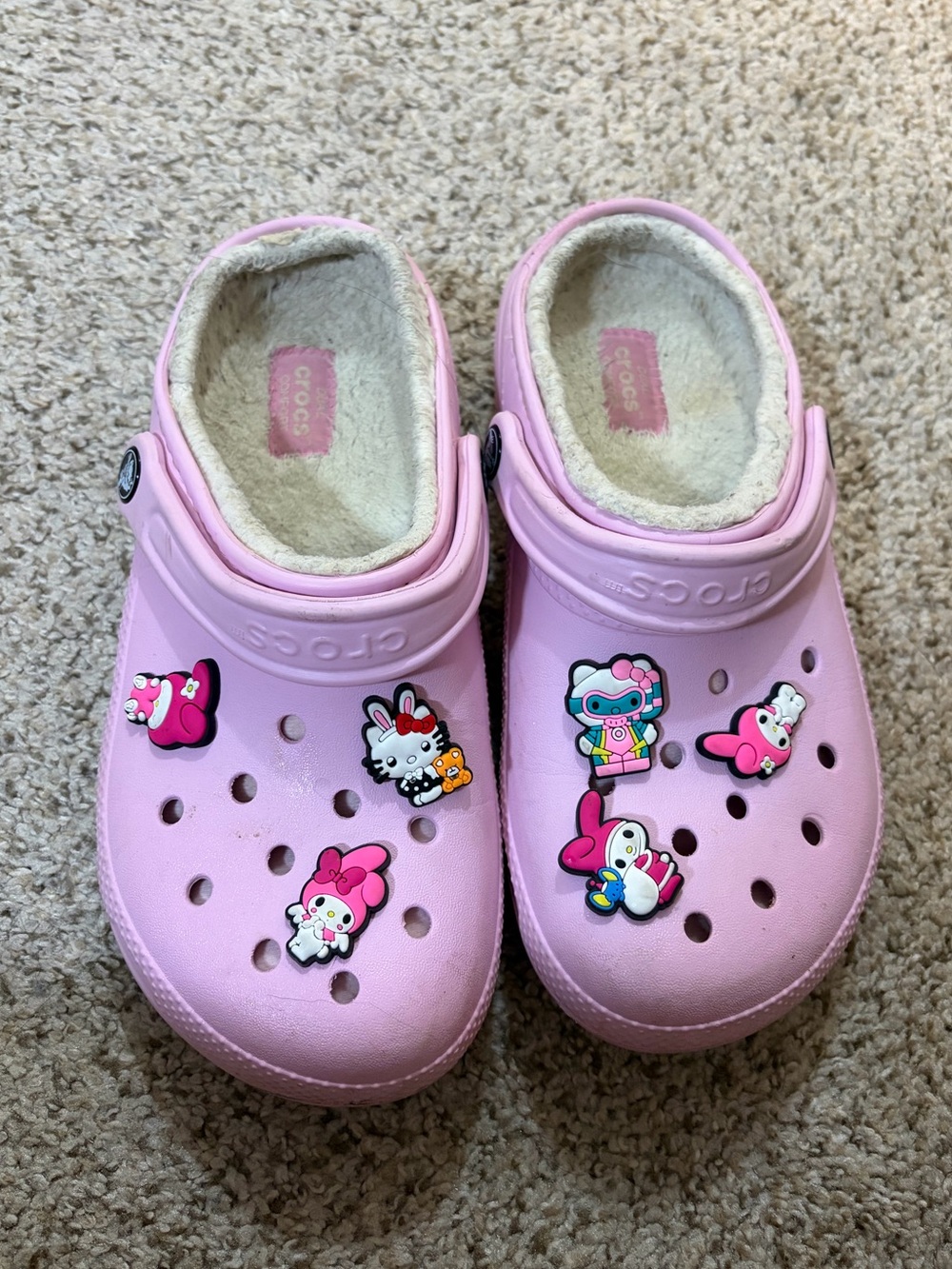 Crocs Fuzz Lined